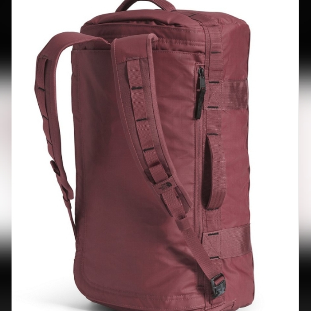 The North Face Base Camp Voyager Duffel Bag 62L Wild Ginger New